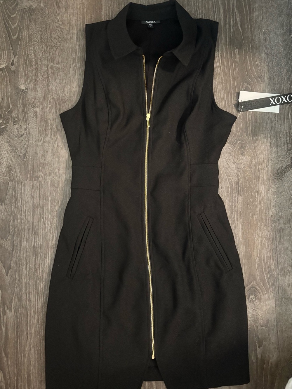 BLACK DRESS XOXO